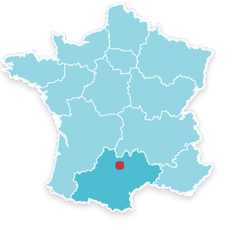Aveyron en région Occitanie