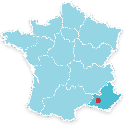 Vaucluse en région Provence-Alpes-Côte d'Azur