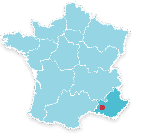 Bouches-du-Rhône en région Provence-Alpes-Côte d'Azur