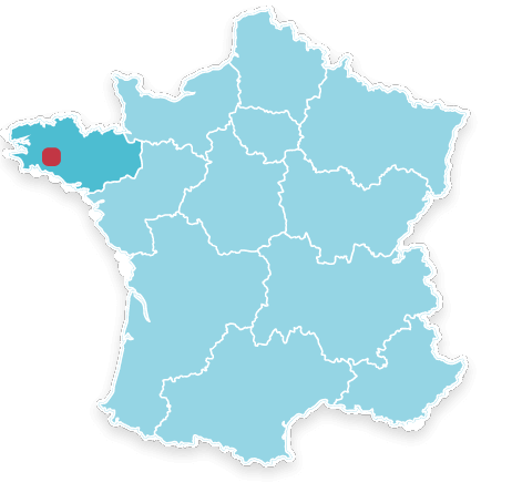 Morbihan en région Bretagne