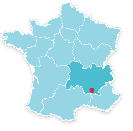 Drôme en région Auvergne-Rhône-Alpes