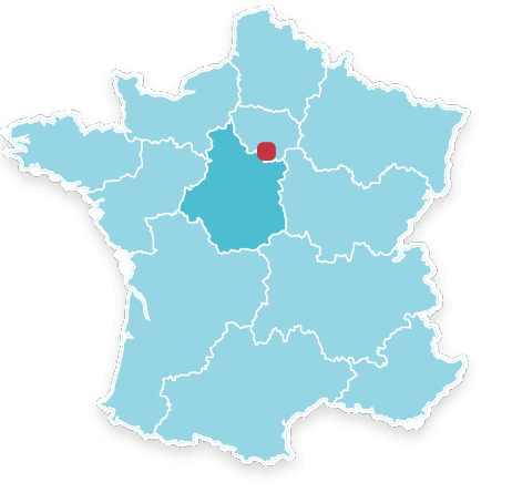 Loiret en région Centre-Val de Loire