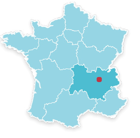 Isère en région Auvergne-Rhône-Alpes