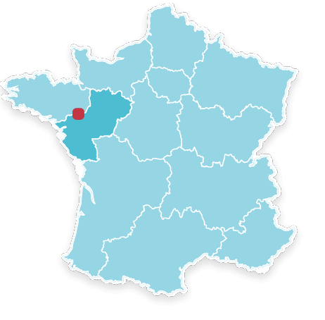 Loire-Atlantique en région Pays de la Loire